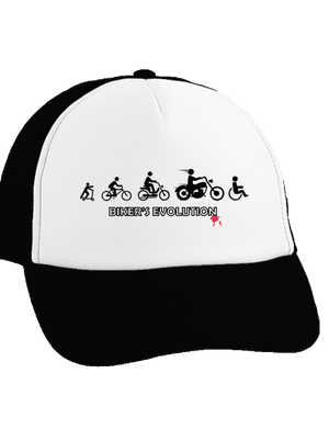 Bikers evolution kšiltovka truckerka Black cap
