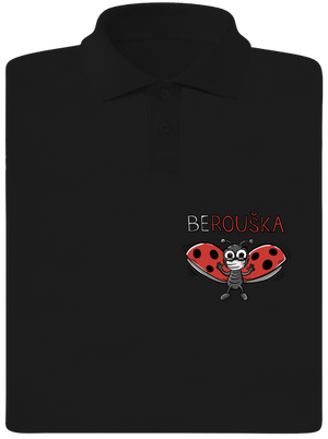 Berouška pánská polokošile Black