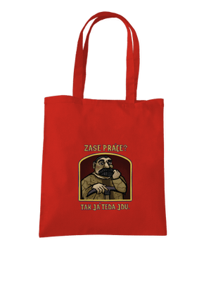 Zase práce? taška Bright Red