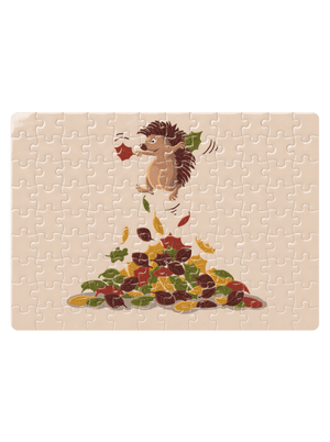 Radost z listí puzzle White