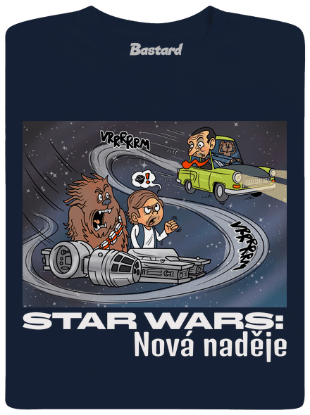 Nová naděje pánské tričko Navy