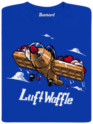 Luftwaffle pánské dlouhý rukáv Royal Blue