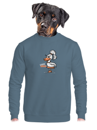 unisex mikina bez kapuce