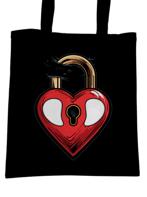 Zámek lásky taška Black