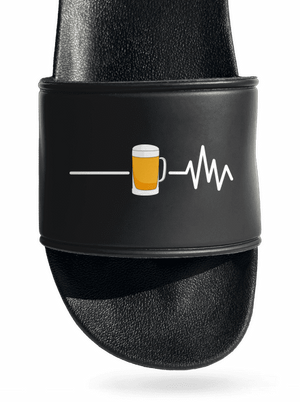 Beer help pantofle Black