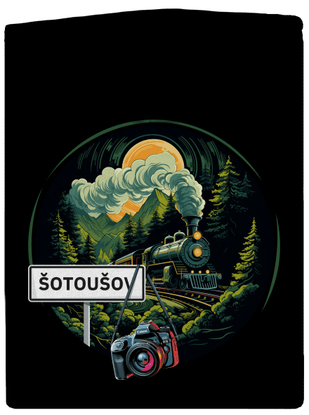 Šotoušov dámská mikina na zip Black