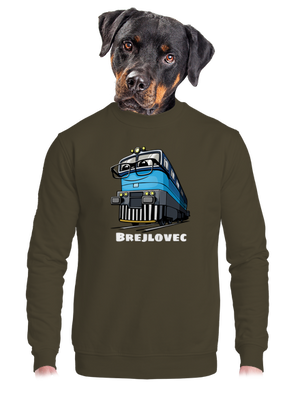 unisex mikina bez kapuce