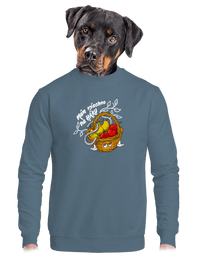 unisex mikina bez kapuce