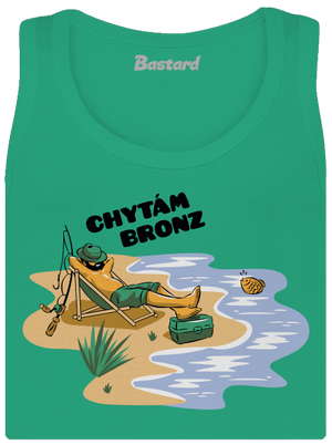 Chytám bronz dámské tílko klasické Mint Mal