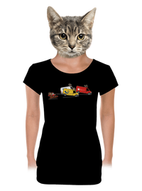dámské tričko s lemem