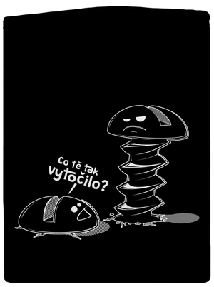 Vytočenej dámská mikina na zip Black