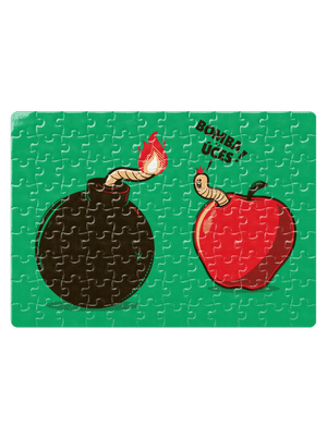 Bombovej účes puzzle White