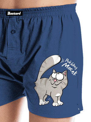 Macek a Micina pánské trenky Blue