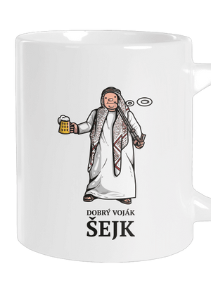 Dobrý voják Šejk velký hrnek White
