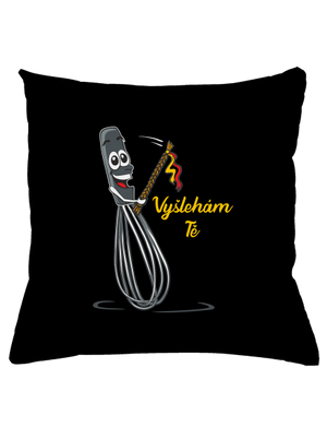 Vyšlehám Tě! polštář Black