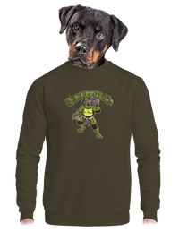 unisex mikina bez kapuce