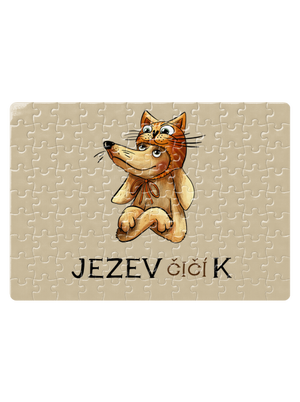 Jezevčičík puzzle White