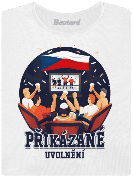 Přikázané uvolnění dámské tričko premium White