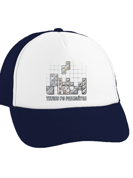 Tetris kšiltovka truckerka French Navy cap