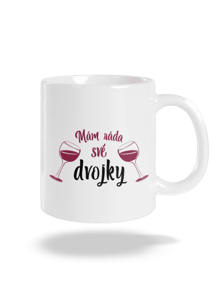 Dvojky klasický hrnek White