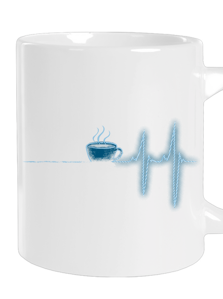 Coffee help velký hrnek White