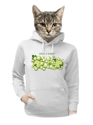 Výběr z bobulí dámská mikina klokanka White