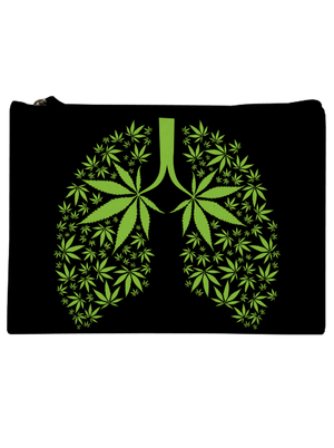 Ganja plíce taštička Black