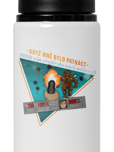 B15: Doom lahev na vodu White