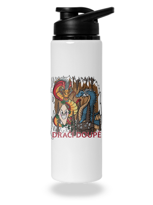 Dračák lahev na vodu White