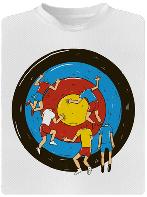 Rychlé šípy dětské sportovní tričko White