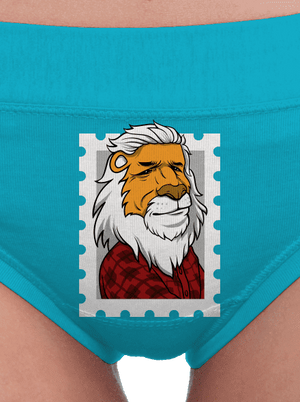 Můj prezident dámské kalhotky Turquoise