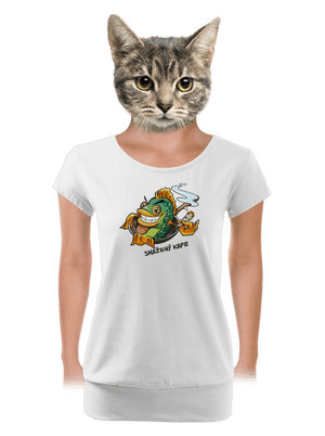 dámské tričko s lemem