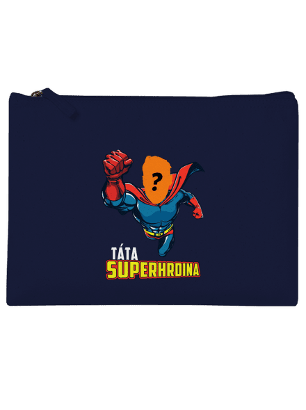 Táta superhrdina taštička French Navy