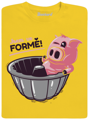 Ve formě pánské tričko Gold