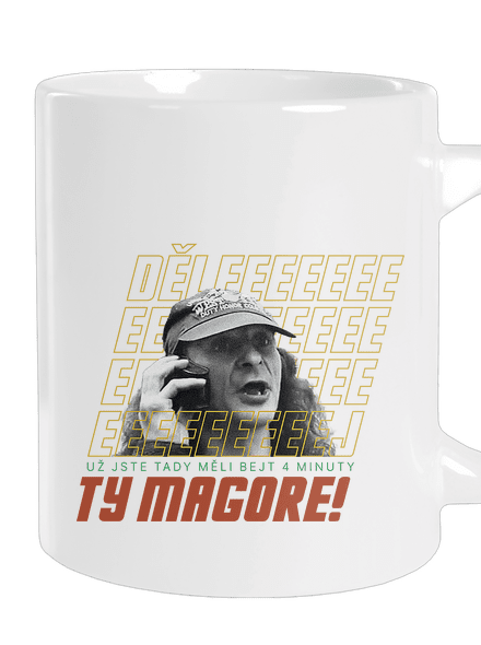 B18: Jiří Kára velký hrnek White