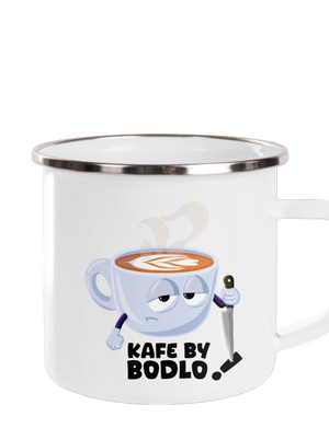 Kafe by bodlo plecháček White