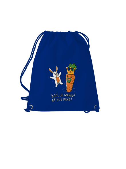 Král je mrkev, ať žije král vak Royal Blue Mal