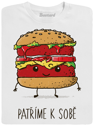 Patříme k sobě pánské dlouhý rukáv White