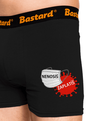 Nenosíš zaplatíš boxerky Black