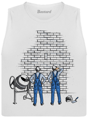 Zedníci dámské tílko volné White