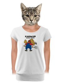 dámské tričko s lemem