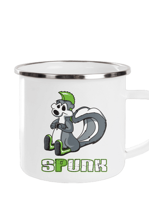 Spunk plecháček White