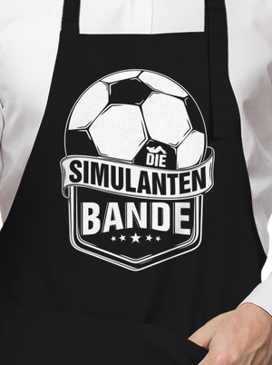 Simulanten bande zástěra Black