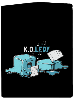 Koledy dámská mikina na zip Black