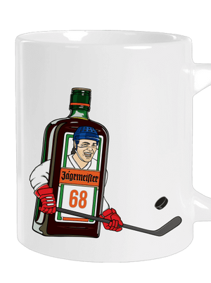 Jágrmeister velký hrnek White