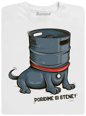 Štěně pánské dlouhý rukáv White