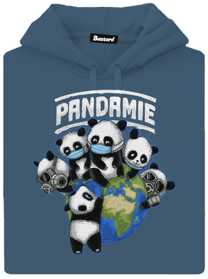 Pandamie dámská mikina klokanka Denim