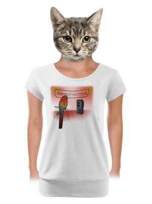 dámské tričko s lemem