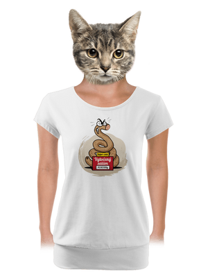 dámské tričko s lemem