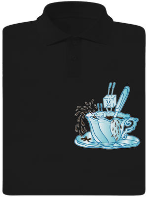 Cukroholik pánská polokošile Black